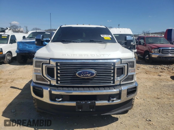 2022 Ford F-350 XL with VIN 1FT8W3DT4NED32783, listed as a Copart auction lot 46214285 with 34,715 mi miles and Clean Title. Bid and sale history available at DreamBid. Image 5.