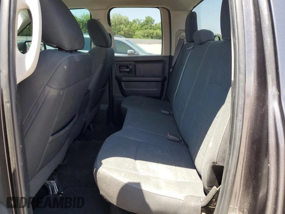2021 Ram 1500 Tradesman with VIN 1C6RR6FG4MS524919, listed as a Copart auction lot 61338335 with 126,486 mi miles and Salvage title. Bid and sale history available at DreamBid. Image 10.