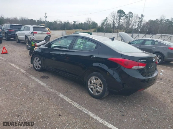 2011 Hyundai Elantra GLS PZEV with VIN 5NPDH4AEXBH019561, listed as a IAAI auction lot 41727109 with 84,982 mi miles. Bid and sale history available at carsss.com. Image 3.