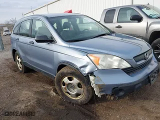 2007 Honda CR-V LX with VIN JHLRE48397C098021, listed as a IAAI auction lot 41864761 with 213,482 mi miles. Bid and sale history available at carsss.com. Image 1.