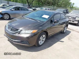 2013 Honda Civic LX with VIN 2HGFB2F54DH511717, listed as a IAAI auction lot 42116495 with 112,898 mi miles and . Bid and sale history available at DreamBid. Image 17.