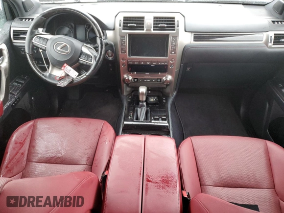 2021 Lexus GX with VIN JTJAM7BX8M5270398, listed as a Copart auction lot 71153152 with 13,939 mi miles. Bid and sale history available at carsss.com. Image 8.