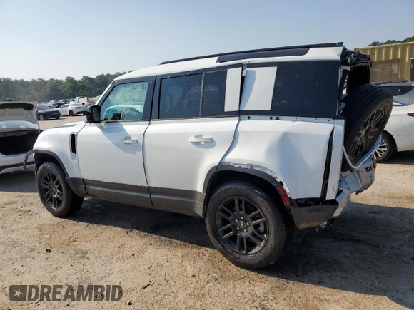 2025 Land Rover Defender S with VIN SALEJ7EX8S2383610, listed as a Copart auction lot 61796155 with 12,666 mi miles and Salvage title. Bid and sale history available at DreamBid. Image 2.