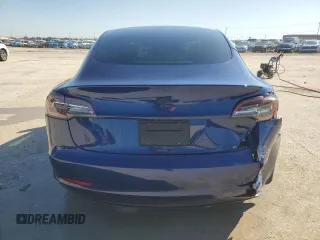2022 Tesla Model 3 with VIN 5YJ3E1EA8NF322335, listed as a Copart auction lot 48187265 with 22,265 mi miles and Clean Title. Bid and sale history available at DreamBid. Image 6.