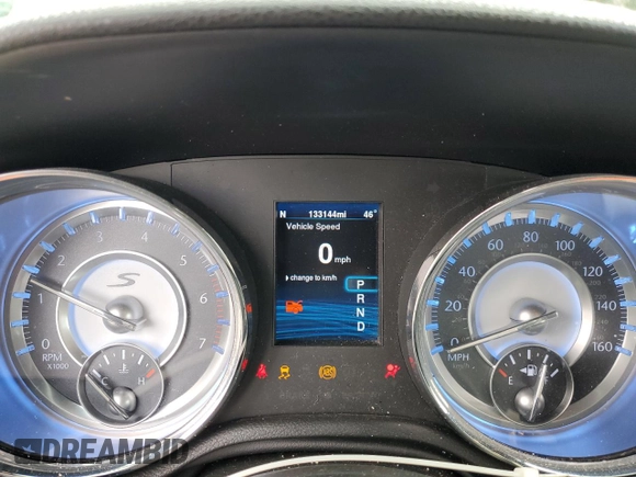 2013 Chrysler 300 with VIN 2C3CCABT8DH716975, listed as a Copart auction lot 48616045 with 133,144 mi miles and Salvage Title. Bid and sale history available at carsss.com. Image 9.