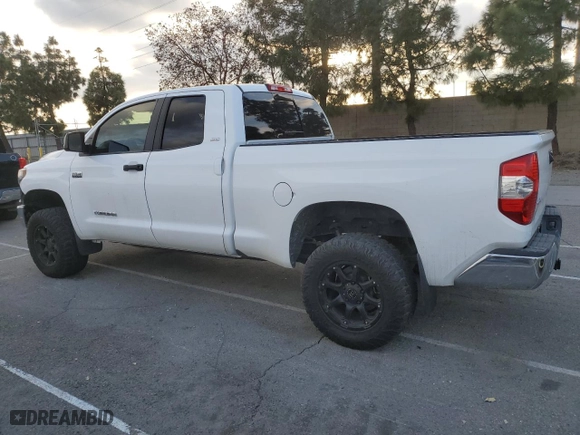 2018 Toyota Tundra 4WD SR with VIN 5TFUY5F19JX757902, listed as a Copart auction lot 42774325 with 77,215 mi miles and Salvage Title. Bid and sale history available at carsss.com. Image 2.