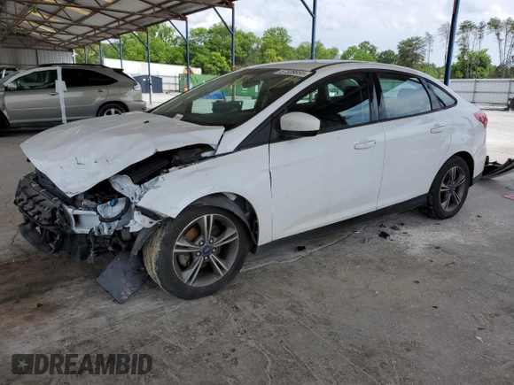 2018 Ford Focus SE с VIN 1FADP3FE5JL329350, выставлен на аукционе Copart как лот 57339055 с пробегом 61 391 миль миль и Списание • Salvage title. История ставок и продаж доступна на DreamBid. Изображение 1.