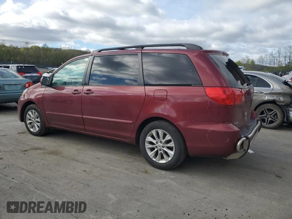 2008 Toyota Sienna CE with VIN 5TDZK23C78S146228, listed as a Copart auction lot 51053115 with 152,658 mi miles and Salvage Title. Bid and sale history available at carsss.com. Image 2.
