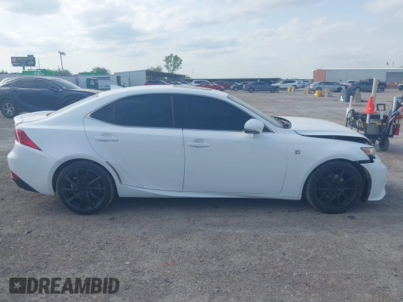 2015 Lexus IS 250 with VIN JTHBF1D23F5063645, listed as a IAAI auction lot 42032522 with 265,020 mi miles and . Bid and sale history available at carsss.com. Image 13.
