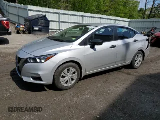 2022 Nissan Versa S with VIN 3N1CN8DV6NL861215, listed as a Copart auction lot 57237675 with 14,433 mi miles and Salvage title. Bid and sale history available at DreamBid. Image 1.