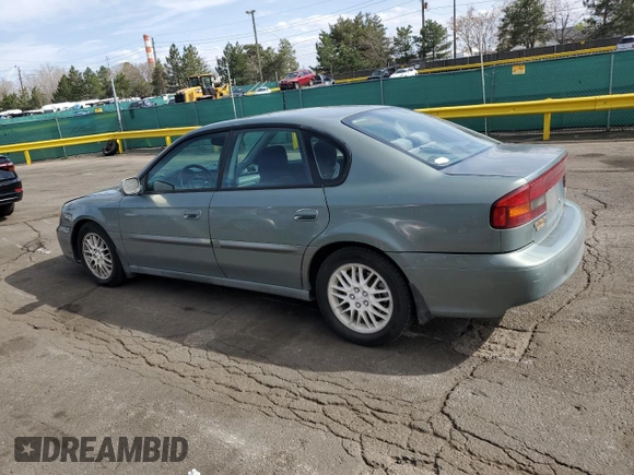 2004 Subaru Legacy Sedan (Natl) L with VIN 4S3BE625X47208695, listed as a Copart auction lot 52454665 with 161,122 mi miles and Salvage Title. Bid and sale history available at carsss.com. Image 2.