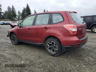 2015 Subaru Forester 2.5i with VIN JF2SJAAC6FG817043, listed as a Copart auction lot 46461615 with 80,895 mi miles and Salvage Title. Bid and sale history available at carsss.com. Image 2.