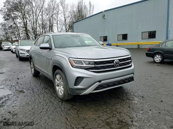 2021 Volkswagen Atlas Cross Sport 2.0T S with VIN 1V2GC2CA0MC241095, listed as a Copart auction lot 45587765 with 27,659 mi miles and Salvage Title. Bid and sale history available at carsss.com. Image 11.