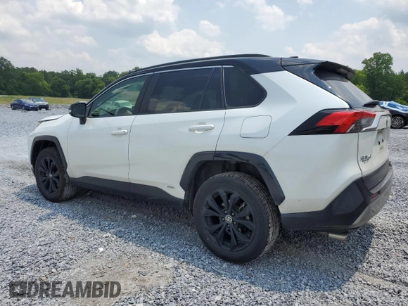 2023 Toyota RAV4 Hybrid XSE with VIN JTME6RFV2PJ035719, listed as a Copart auction lot 59431825 with 51,055 mi miles and Salvage title. Bid and sale history available at DreamBid. Image 2.