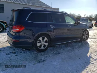2017 Mercedes-Benz GLS with VIN 4JGDF6EE1HA827191, listed as a Copart auction lot 42409275 with 125,306 mi miles and Salvage Title. Bid and sale history available at carsss.com. Image 3.