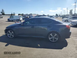 2011 Lexus IS 250 with VIN JTHBF5C23B5138850, listed as a Copart auction lot 44443045 with 116,358 mi miles and Salvage Title. Bid and sale history available at DreamBid. Image 2.