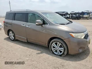 2014 Nissan Quest SV z VIN JN8AE2KP0E9101509, wystawiony jako Copart lot #58003325 z przebiegiem 198 287 mil mil oraz Tytuł czysty. Historia ofert i sprzedaży dostępna na DreamBid. Obrazek 4.