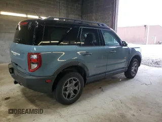 2022 Ford Bronco Sport Badlands с VIN 3FMCR9D92NRE21849, выставлен на аукционе Copart как лот 56589985 с пробегом Не указан миль и Списание • Salvage title. История ставок и продаж доступна на DreamBid. Изображение 3.