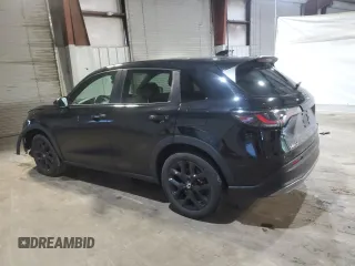 2023 Honda HR-V Sport with VIN 3CZRZ2H58PM703145, listed as a Copart auction lot 60353815 with 33,733 mi miles and Salvage title. Bid and sale history available at DreamBid. Image 2.