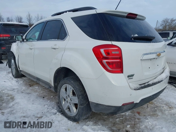 2016 Chevrolet Equinox LT with VIN 2GNFLFEK4G6189405, listed as a IAAI auction lot 41423195 with 1 mi miles. Bid and sale history available at carsss.com. Image 3.