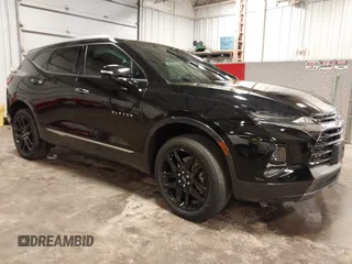 2022 Chevrolet Blazer Premier with VIN 3GNKBLRS5NS169964, listed as a IAAI auction lot 42519789 with 22,850 mi miles and . Bid and sale history available at DreamBid. Image 1.