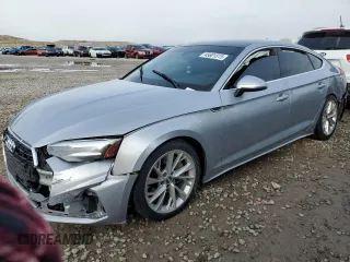 2020 Audi A5 Sportback Premium z VIN WAUANCF56LA009128, wystawiony jako Copart lot #45601515 z przebiegiem 127 106 mil mil oraz Szkoda całkowita • Salvage title. Historia ofert i sprzedaży dostępna na DreamBid. Obrazek 1.