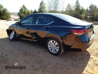 2023 Nissan Sentra S with VIN 3N1AB8BVXPY308270, listed as a Copart auction lot 50253865 with 14,601 mi miles and Salvage Title. Bid and sale history available at DreamBid. Image 2.