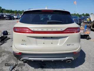 2018 Lincoln MKC Reserve with VIN 5LMTJ3DH2JUL15106, listed as a Copart auction lot 58616205 with 65,662 mi miles and Salvage title. Bid and sale history available at DreamBid. Image 6.