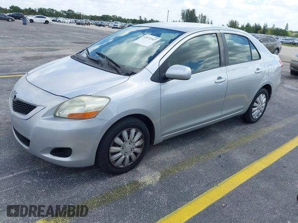 2010 Toyota Yaris with VIN JTDBT4K30A4067769, listed as a IAAI auction lot 42072347 with 266,213 mi miles. Bid and sale history available at carsss.com. Image 2.