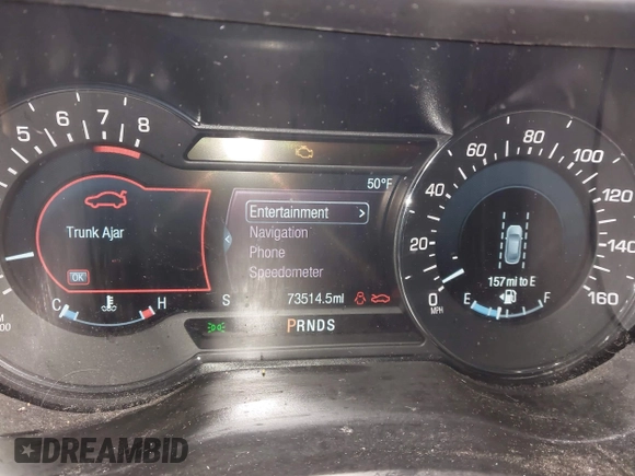 2018 Lincoln MKZ Reserve with VIN 3LN6L5FC5JR610005, listed as a IAAI auction lot 41943082 with 73,514 mi miles and . Bid and sale history available at DreamBid. Image 7.