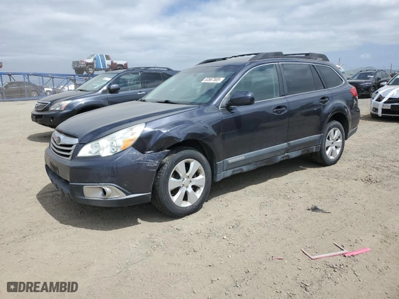 2011 Subaru Outback 2.5i Prem AWP/Pwr Moon with VIN 4S4BRBGC2B3319407, listed as a Copart auction lot 53567585 with 207,445 mi miles and Salvage Title. Bid and sale history available at carsss.com. Image 1.