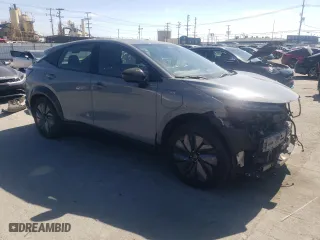 2023 Nissan ARIYA EVOLVE+ with VIN JN1DF0BB8PM711210, listed as a Copart auction lot 50689225 with 37,559 mi miles and Salvage Title. Bid and sale history available at carsss.com. Image 4.