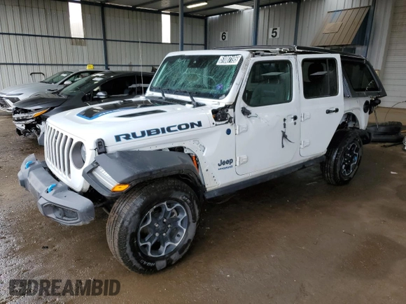 2022 Jeep Wrangler Unlimited Rubicon with VIN 1C4JJXR60NW250148, listed as a Copart auction lot 51087195 with 46,385 mi miles and Clean title. Bid and sale history available at DreamBid. Image 1.