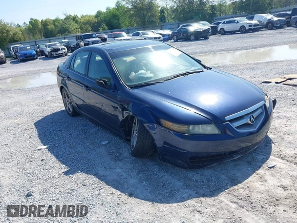 2004 Acura TL with VIN 19UUA66254A034396, listed as a IAAI auction lot 41989443 with 217,295 mi miles. Bid and sale history available at carsss.com. Image 1.