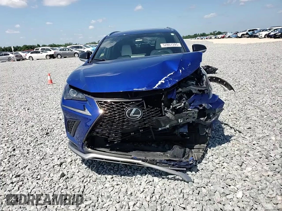 2020 Lexus NX 300 F Sport with VIN JTJSARBZ2L2164376, listed as a Copart auction lot 52861395 with 42,964 mi miles and Non repairable. Bid and sale history available at DreamBid. Image 12.