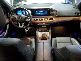 2021 Mercedes-Benz GLE 350 with VIN 4JGFB4KB6MA535372, listed as a Copart auction lot 64270015 with 63,648 mi miles and Salvage title. Bid and sale history available at DreamBid. Image 8.