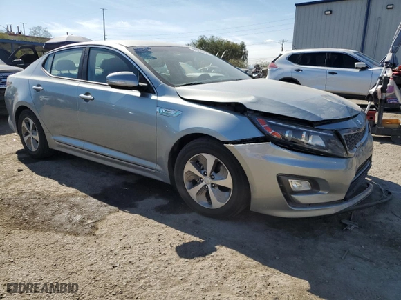 2014 Kia Optima Hybrid LX with VIN KNAGM4AD1E5069279, listed as a Copart auction lot 76228114 with 94,853 mi miles and Salvage Title. Bid and sale history available at carsss.com. Image 4.