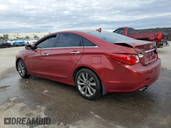 2011 Hyundai Sonata Limited with VIN 5NPEC4AC9BH306231, listed as a Copart auction lot 89102745 with 98,202 mi miles and Salvage Title. Bid and sale history available at DreamBid. Image 2.