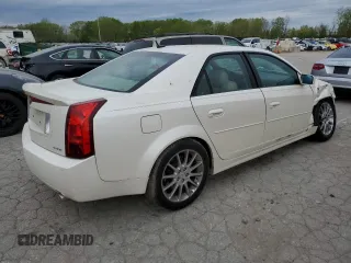 2007 Cadillac CTS with VIN 1G6DP577970107638, listed as a Copart auction lot 50127504 with 122,708 mi miles and Salvage Title. Bid and sale history available at carsss.com. Image 3.