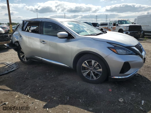 2023 Nissan Murano S with VIN 5N1AZ2AJ9PC124480, listed as a Copart auction lot 64918734 with 33,760 mi miles and Non Repairable. Bid and sale history available at carsss.com. Image 4.