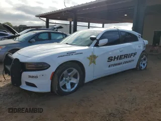 2019 Dodge Charger Police with VIN 2C3CDXAG0KH660161, listed as a Copart auction lot 78808654 with 52,150 mi miles and Salvage Title. Bid and sale history available at DreamBid. Image 1.