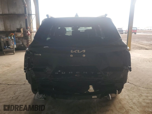 2022 Kia Sorento X-Line S with VIN 5XYRLDLC3NG146244, listed as a Copart auction lot 81546714 with 26,988 mi miles and Salvage Title. Bid and sale history available at DreamBid. Image 6.