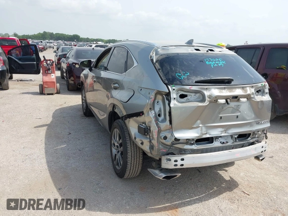 2015 Lexus NX 200t with VIN JTJYARBZ9F2002355, listed as a IAAI auction lot 42234175 with 72,547 mi miles and . Bid and sale history available at DreamBid. Image 3.