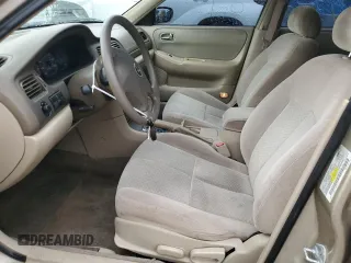 2001 Mazda 626 LX with VIN 1YVGF22CX15238033, listed as a Copart auction lot 47245985 with 91,735 mi miles and Salvage Title. Bid and sale history available at carsss.com. Image 7.