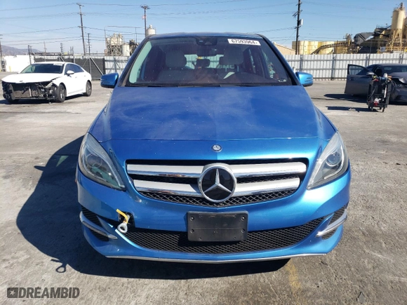 2015 Mercedes-Benz B-Class with VIN WDDVP9AB0FJ006248, listed as a Copart auction lot 67593964 with 49,953 mi miles and Clean Title. Bid and sale history available at carsss.com. Image 5.