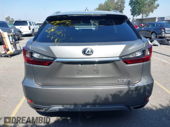 2020 Lexus RX 350 with VIN 2T2HZMAA3LC152884, listed as a IAAI auction lot 42216229 with 48,849 mi miles and . Bid and sale history available at DreamBid. Image 16.
