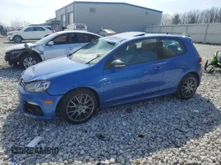 2012 Volkswagen Golf w/Sunroof & Navi z VIN WVWRF7AJ4CW229806, wystawiony jako Copart lot #54121755 z przebiegiem 191 275 mil mil oraz Czysty tytuł • Clean title. Historia ofert i sprzedaży dostępna na DreamBid. Obrazek 1.