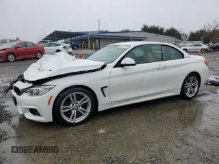 2014 BMW 4 Series 428i with VIN WBA3V7C56EJ872843, listed as a Copart auction lot 85296414 with Not provided miles and Salvage title. Bid and sale history available at DreamBid. Image 1.