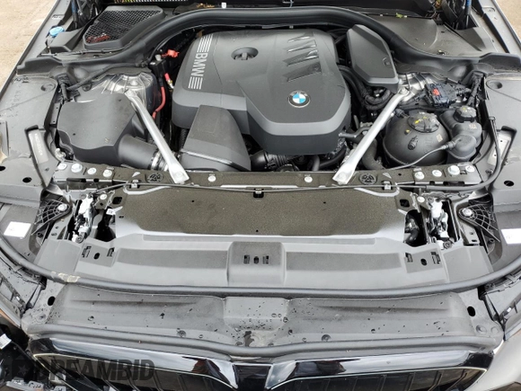2024 BMW 5 Series 530i xDrive with VIN WBA53FJ02RCR14127, listed as a Copart auction lot 52926874 with 0 mi miles and Salvage Title. Bid and sale history available at carsss.com. Image 11.