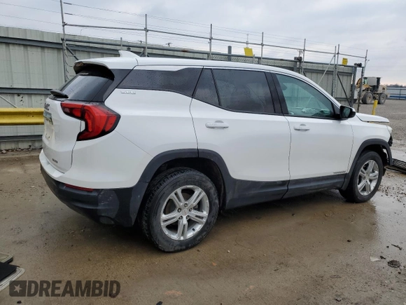 2020 GMC Terrain SLE z VIN 3GKALTEV2LL143092, wystawiony jako Copart lot #46863355 z przebiegiem 47 666 mil mil oraz Szkody całkowita. Historia ofert i sprzedaży dostępna na DreamBid. Obrazek 3.
